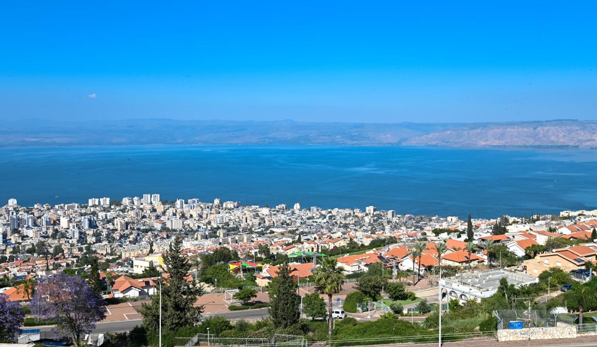 טבריה Villa-Selavi 3 Unit Complex With Infinity Pool מראה חיצוני תמונה