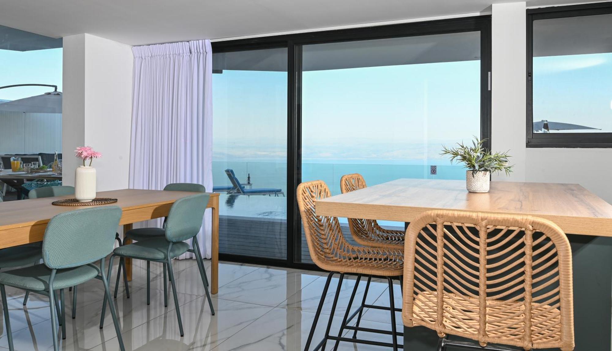 טבריה Villa-Selavi 3 Unit Complex With Infinity Pool מראה חיצוני תמונה